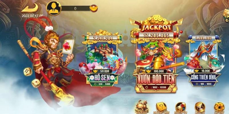 Game bắn cá Tôn Ngộ Không mới lạ thu hút ngư thủ tham gia